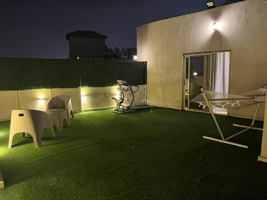 Apartment Modern Roof Greenery Terrace Cairo